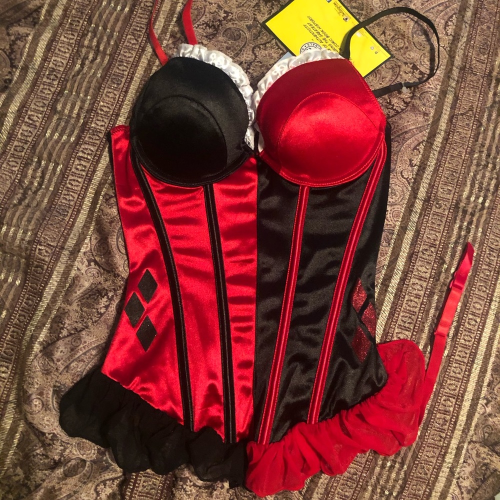 Harley Quinn Bustier NWT